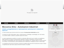 Tablet Screenshot of meccanicadima.it